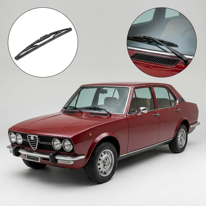 Driver Side Wiper Blade for Alfa Romeo Alfetta (1975 - 1977) - 1